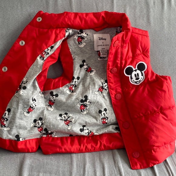 Janie and Jack x Disney Mickey Vest - Picture 1 of 1